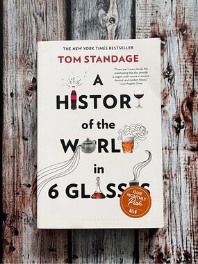Tom Standage — A History of the World in 6 Glasses (White Cover)
